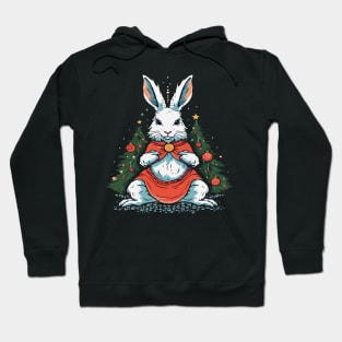 Arctic Hare Christmas Hoodie